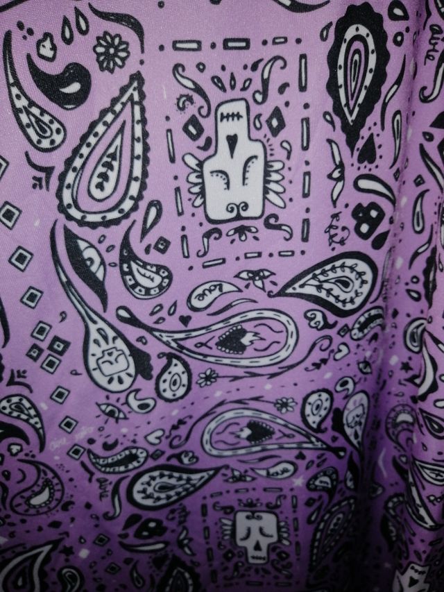 Vestido morado Aire Retro