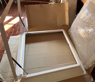 Ventana abatible tejado. Ubicada en Fiscal(Huesca)