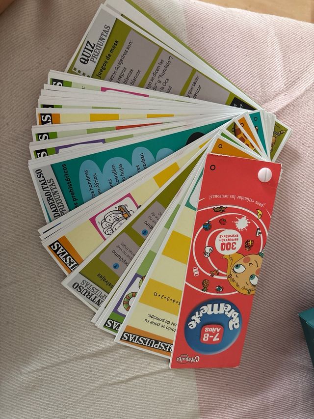 Abremente 7-8 años - juego preguntas