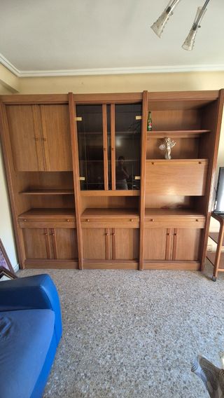 Mueble madera salón - vintage