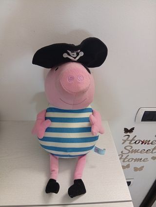Peppa Pig pirata peluche 50cm