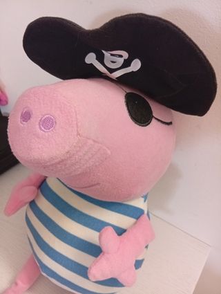 Peppa Pig pirata peluche 50cm
