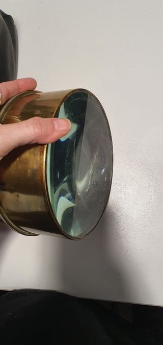 Lupa Linterna Mágica Antigua