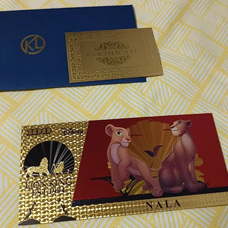 4 Tarjetas El Rey León - Edición Limitada
