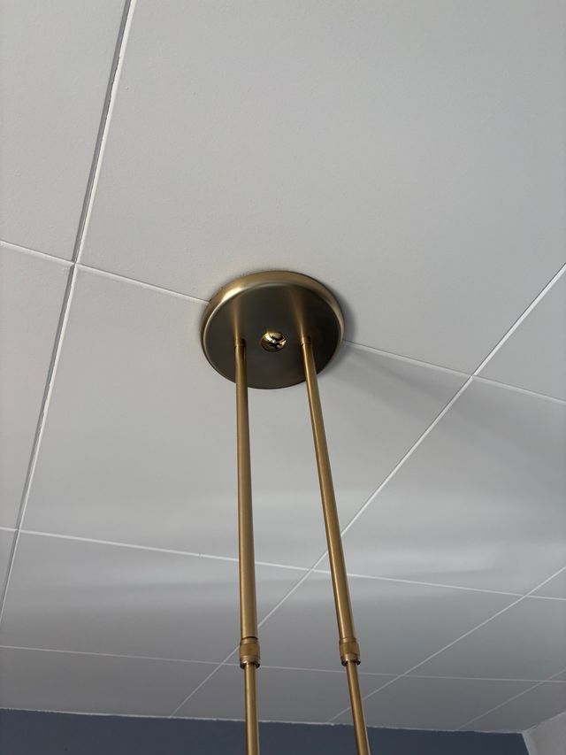 Lámpara techo dorada - Moderna