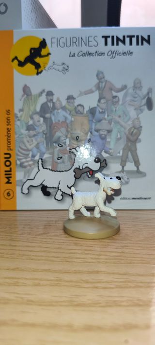Figura Milú Tintín - Edición Oficial