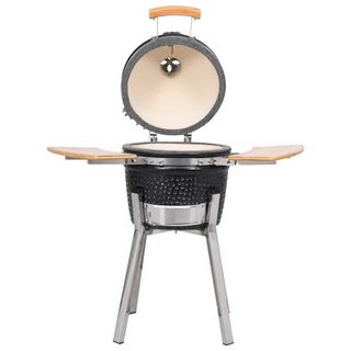 vidaXL Kamado Barbacoa Parrilla y Ahumador 
