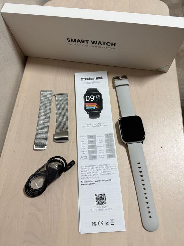 Smartwatch Gris-Plateado