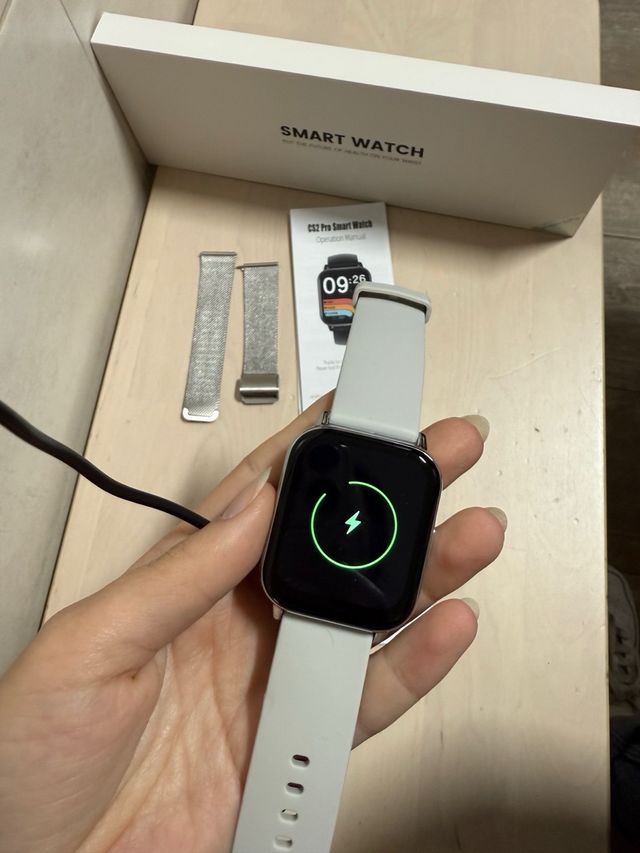 Smartwatch Gris-Plateado