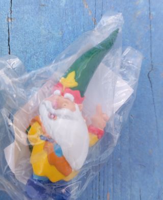 3 Gnomi Figurine Vintage