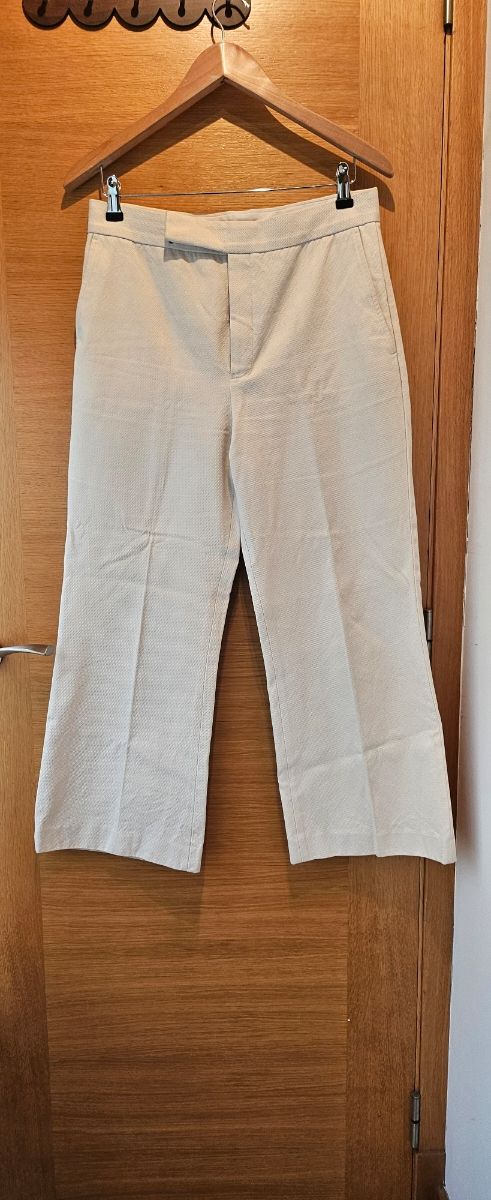 Pantalón Massimo Dutti beige