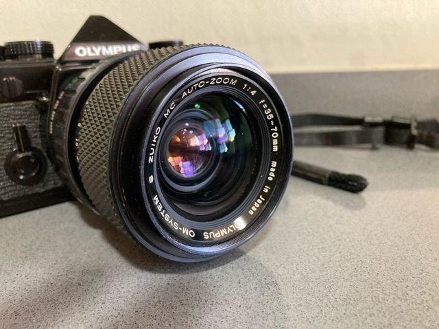 Olympus OM-1 negra - Cámara réflex