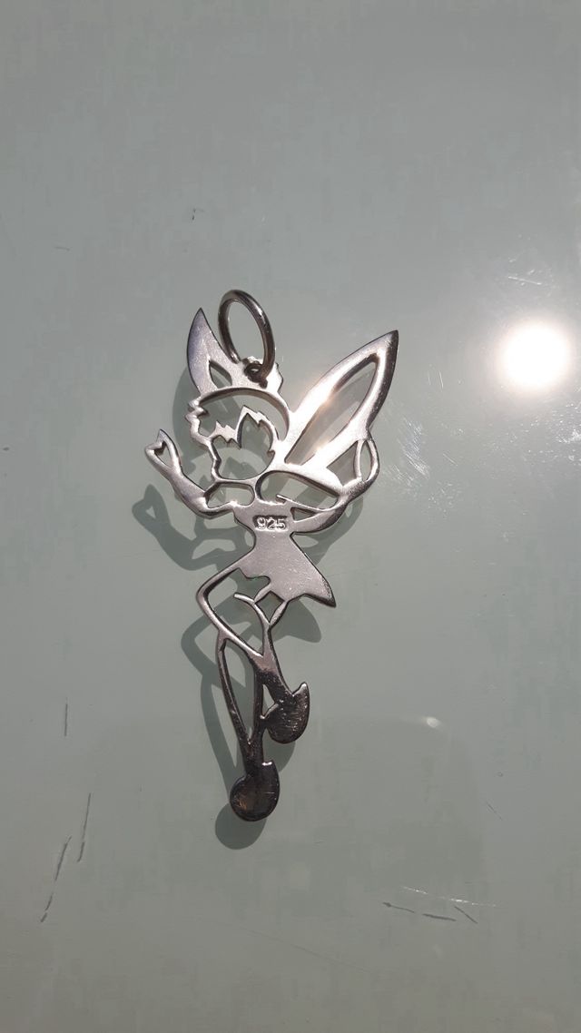 Colgante hada plata 925