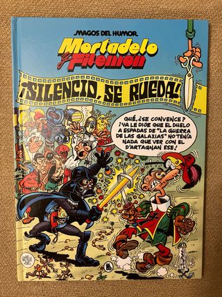 COMIC MORTADELO Y FILEMON SILENCIO SE RUEDA