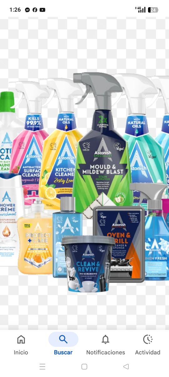 Venta de lotes de prod.de limpieza y hostelería!!!