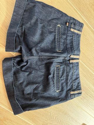 Shorts vaqueros cortos azul marino