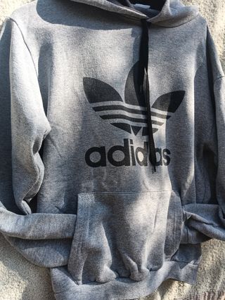 Sudadera Adidas Gris - Talla M