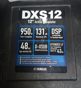 Subwoofer Yamaha DXS12 950W