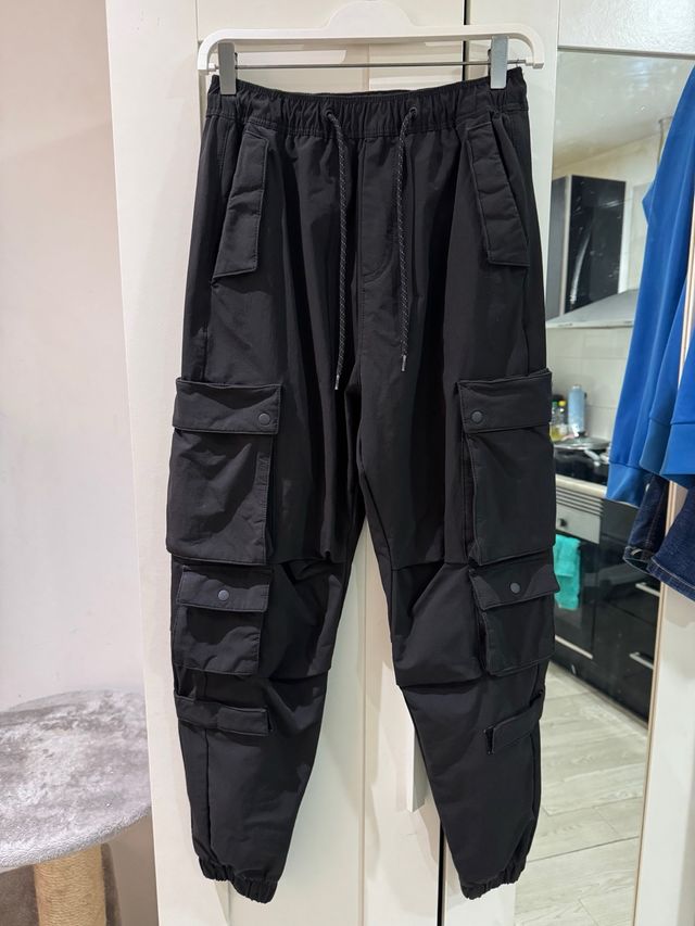 Pantalones Cargo negros