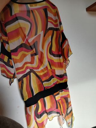 Blusa estiva multicolor