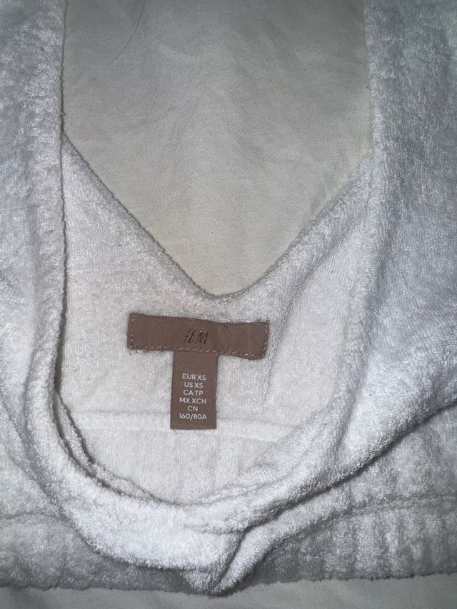 Bikini blanco - Top corto