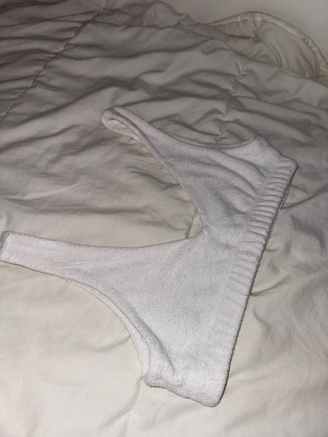 Bikini blanco - Top corto