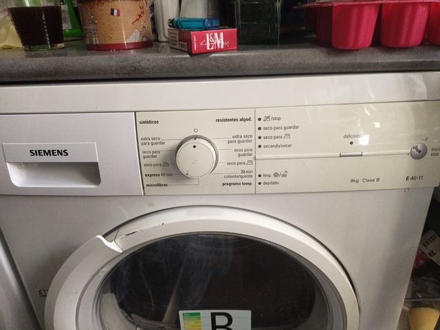 Secadora Siemens 8kg condensación 