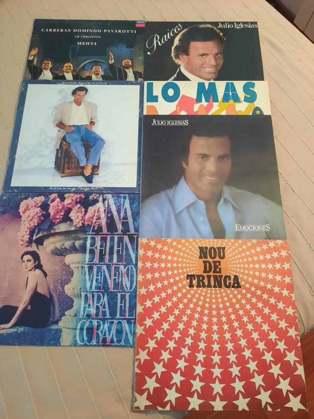 Vinilos  - Julio Iglesias + Más