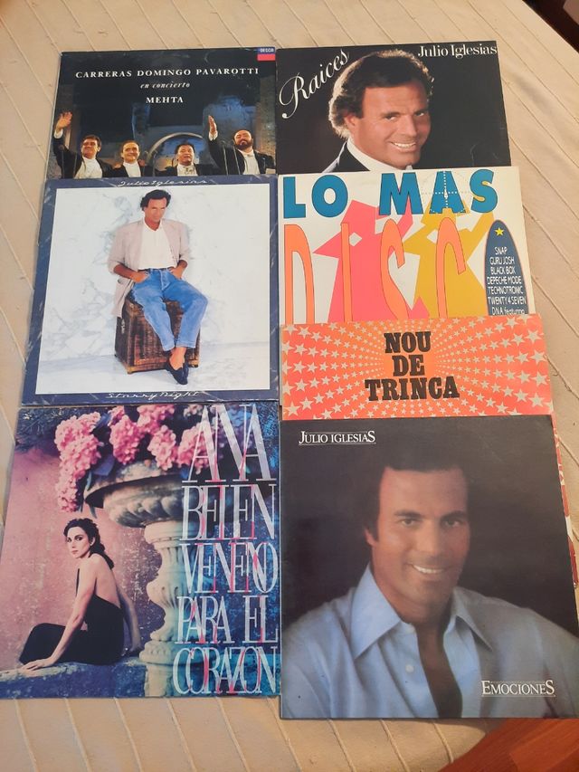 Vinilos  - Julio Iglesias + Más