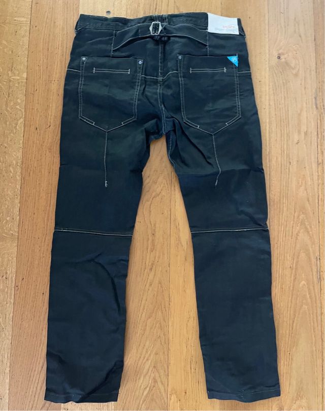 Vaqueros Denim Sport Street negros, talla S