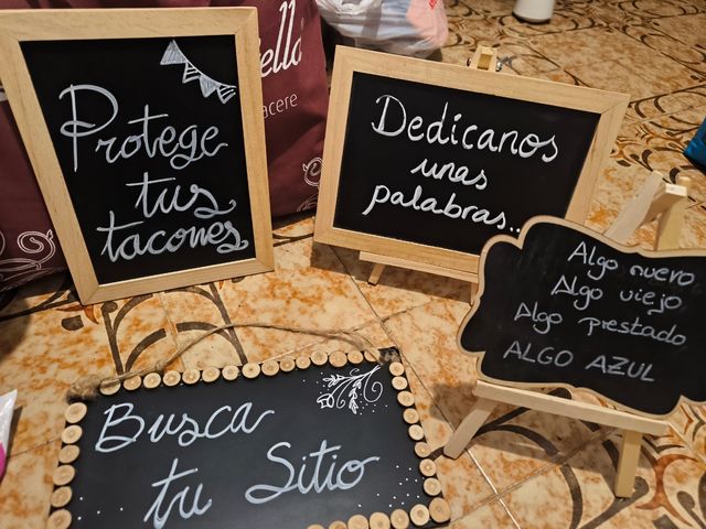 Carteles boda hechos a mano
