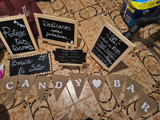 Carteles boda hechos a mano
