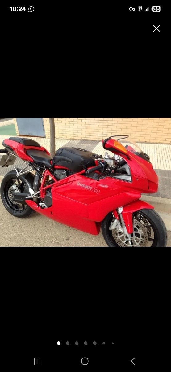 Ducati 749 - Roja - 2004