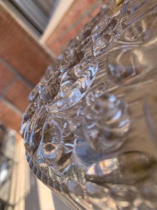 Plafón cristal vintage antiguo