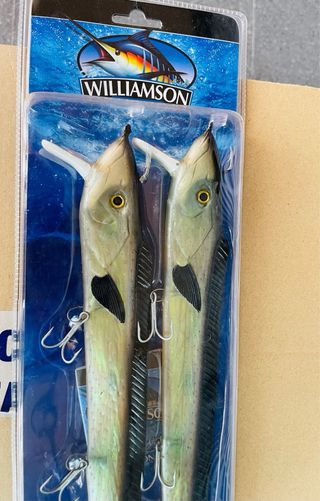 Señuelos Williamson Live Ribbonfish - Pack x2