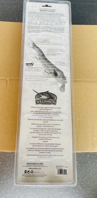 Señuelos Williamson Live Ribbonfish - Pack x2