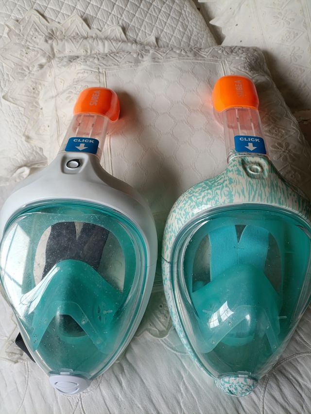 Máscaras panorámicas snorkel Subsea niñ@s 2x32€!!!