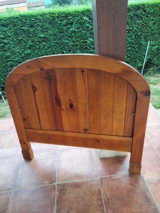 Cabeceros cama madera marrón