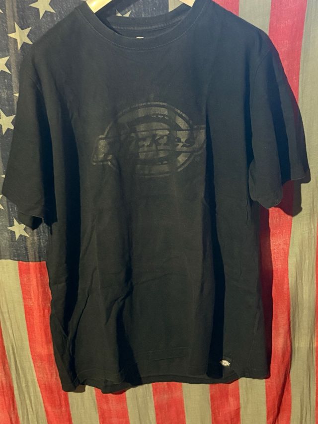 T-Shirt Dickies nera vintage