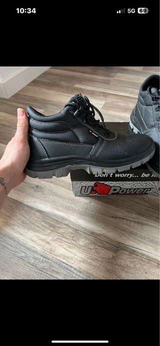 Botas Seguridad U-Power Negras