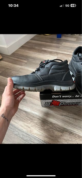 Botas Seguridad U-Power Negras