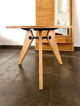 Mesa comedor industrial pino