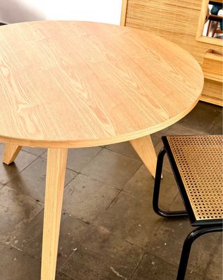 Mesa comedor industrial pino