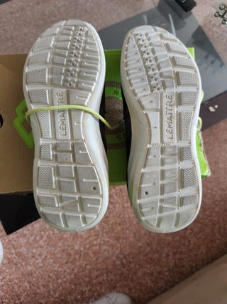 Zapatos seguridad LEMAITRE negros-verdes