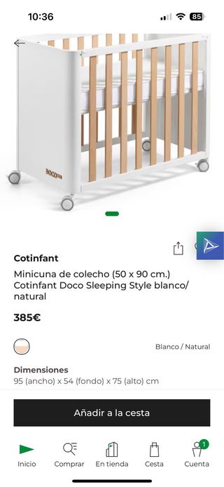 Minicuna bebe