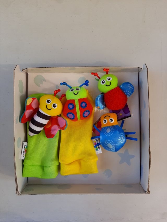 Calzini e bracciali a sonagli Lamaze