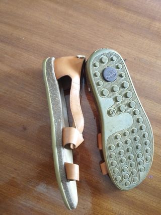 Sandalias Camper Piel Marrón - Talla 40