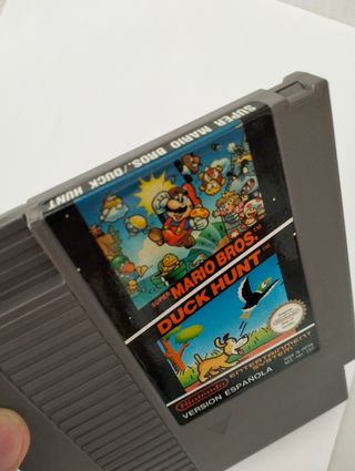 NES Super Mario Bros. Duck Hunt - Versión Española