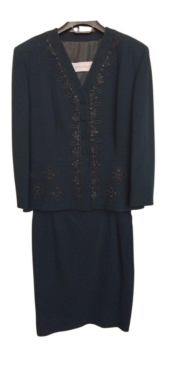 Tailleur vintage verde