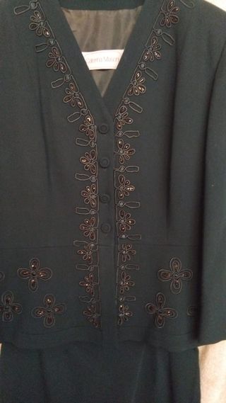 Tailleur vintage verde